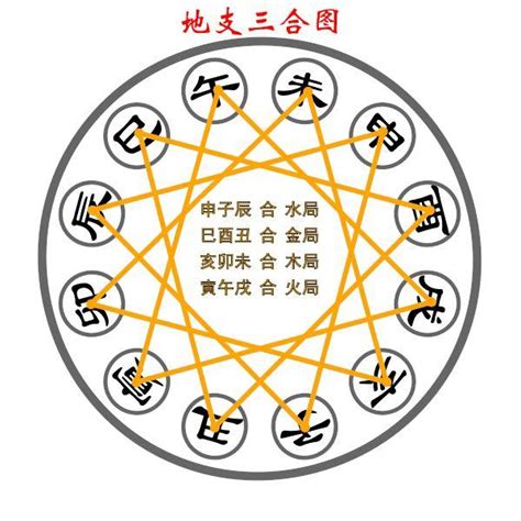 八字三合六合|八字的五合、六合、三合、三会局